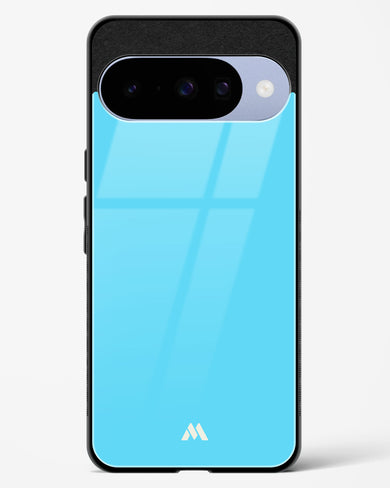 Electric Blue Rhapsody Glass Case Phone Cover (Google)