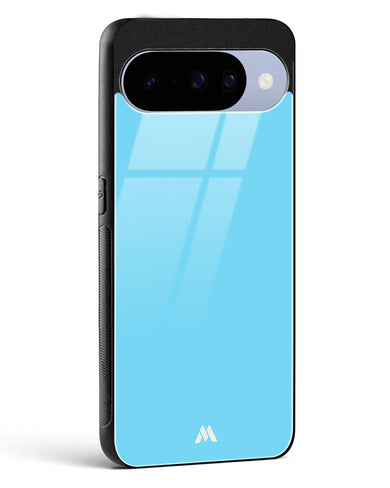 Electric Blue Rhapsody Glass Case Phone Cover (Google)