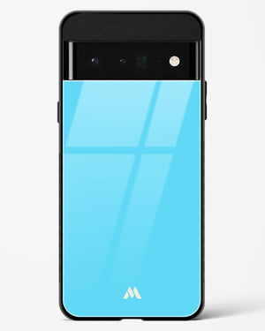 Electric Blue Rhapsody Glass Case Phone Cover (Google)