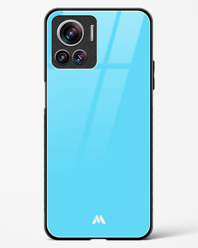 Electric Blue Rhapsody Glass Case Phone Cover (Motorola)