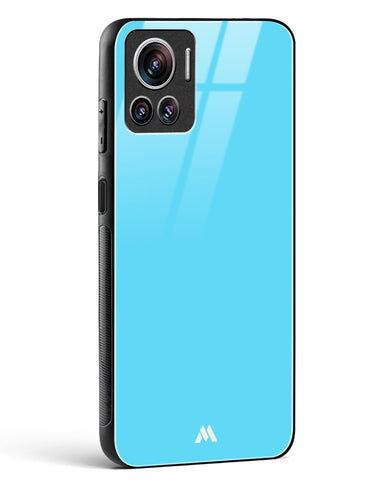 Electric Blue Rhapsody Glass Case Phone Cover (Motorola)