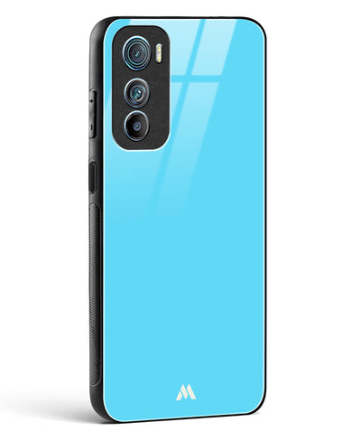 Electric Blue Rhapsody Glass Case Phone Cover (Motorola)