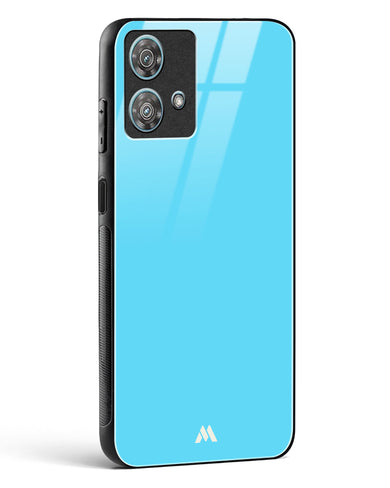 Electric Blue Rhapsody Glass Case Phone Cover (Motorola)