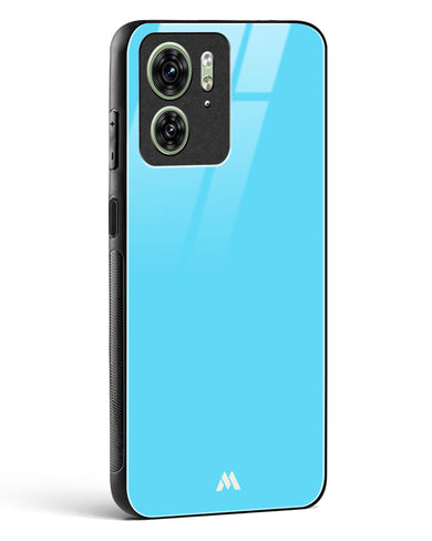 Electric Blue Rhapsody Glass Case Phone Cover (Motorola)