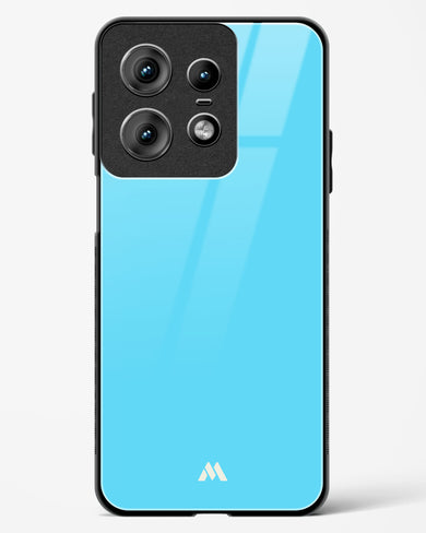 Electric Blue Rhapsody Glass Case Phone Cover (Motorola)