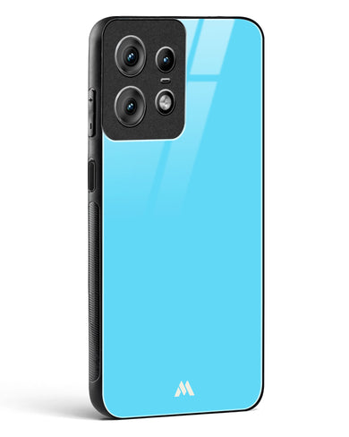 Electric Blue Rhapsody Glass Case Phone Cover (Motorola)