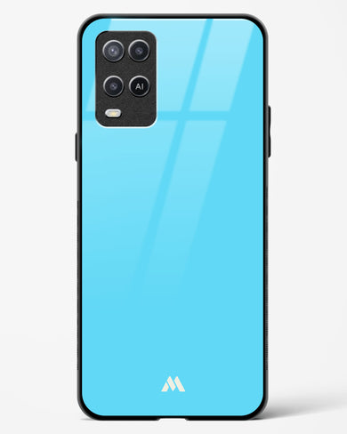 Electric Blue Rhapsody Glass Case Phone Cover (Oppo)