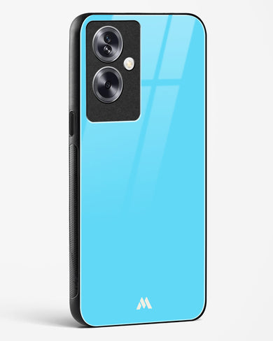 Electric Blue Rhapsody Glass Case Phone Cover (Oppo)