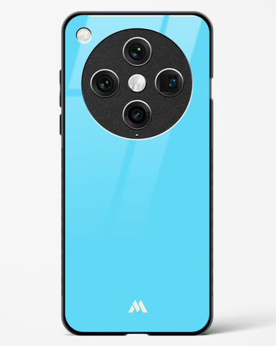 Electric Blue Rhapsody Glass Case Phone Cover (Oppo)