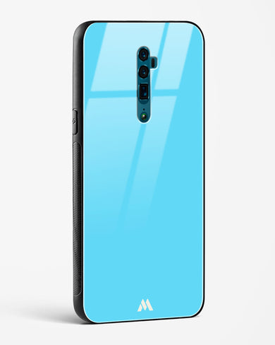 Electric Blue Rhapsody Glass Case Phone Cover (Oppo)