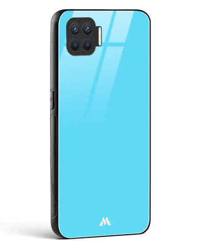 Electric Blue Rhapsody Glass Case Phone Cover (Oppo)