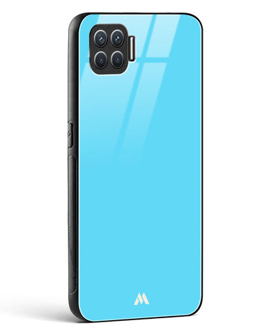 Electric Blue Rhapsody Glass Case Phone Cover (Oppo)