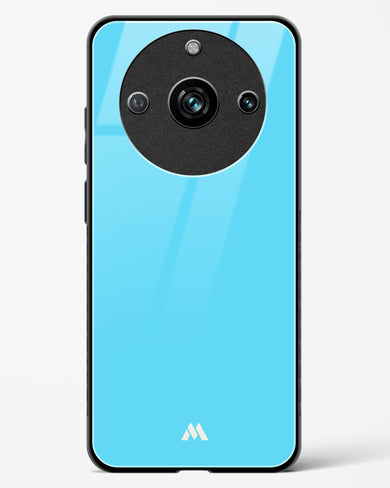 Electric Blue Rhapsody Glass Case Phone Cover (Realme)