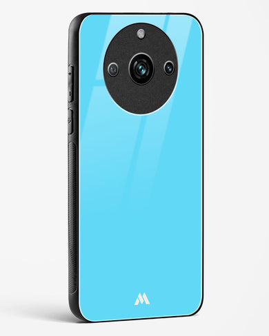 Electric Blue Rhapsody Glass Case Phone Cover (Realme)