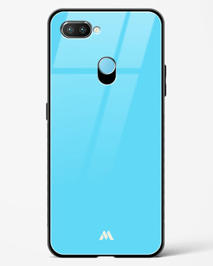 Electric Blue Rhapsody Glass Case Phone Cover (Realme)