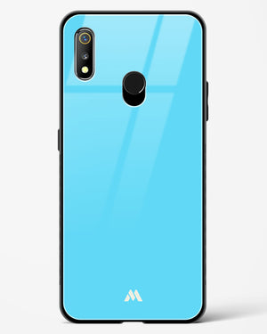 Electric Blue Rhapsody Glass Case Phone Cover (Realme)