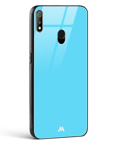 Electric Blue Rhapsody Glass Case Phone Cover (Realme)