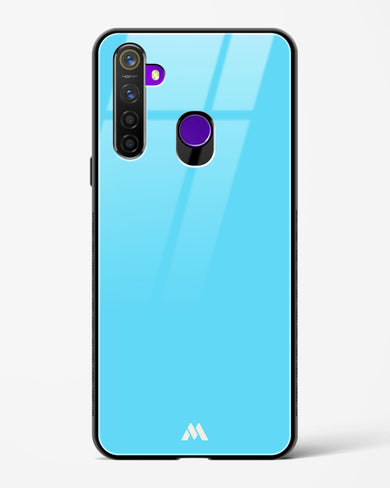 Electric Blue Rhapsody Glass Case Phone Cover (Realme)