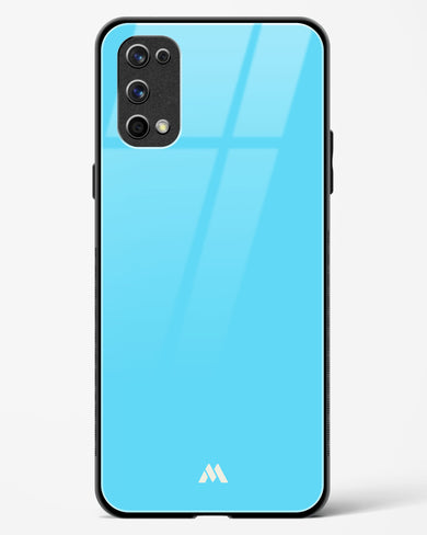 Electric Blue Rhapsody Glass Case Phone Cover (Realme)