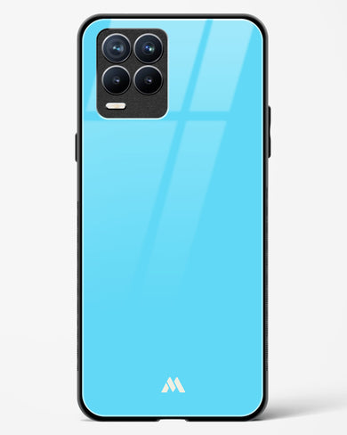 Electric Blue Rhapsody Glass Case Phone Cover (Realme)