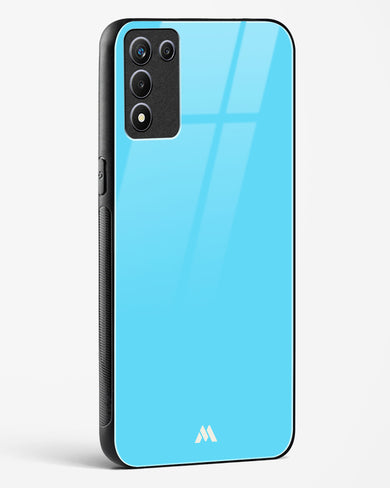 Electric Blue Rhapsody Glass Case Phone Cover (Realme)