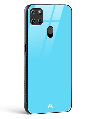 Electric Blue Rhapsody Glass Case Phone Cover (Realme)