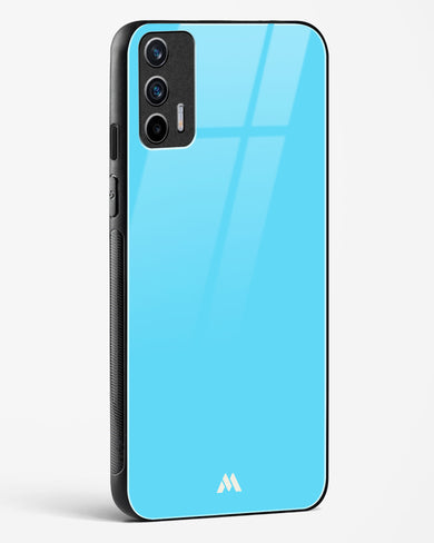 Electric Blue Rhapsody Glass Case Phone Cover (Realme)