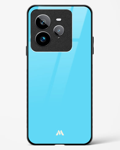 Electric Blue Rhapsody Glass Case Phone Cover (Realme)