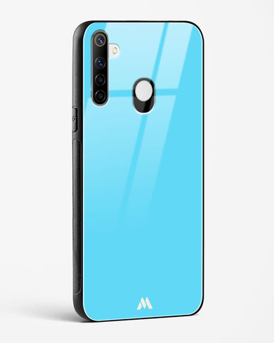 Electric Blue Rhapsody Glass Case Phone Cover (Realme)