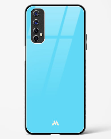 Electric Blue Rhapsody Glass Case Phone Cover (Realme)