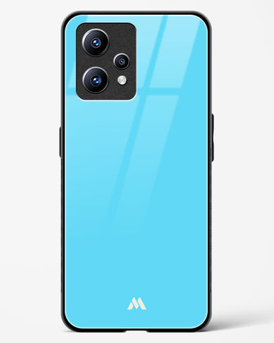 Electric Blue Rhapsody Glass Case Phone Cover-(Realme)