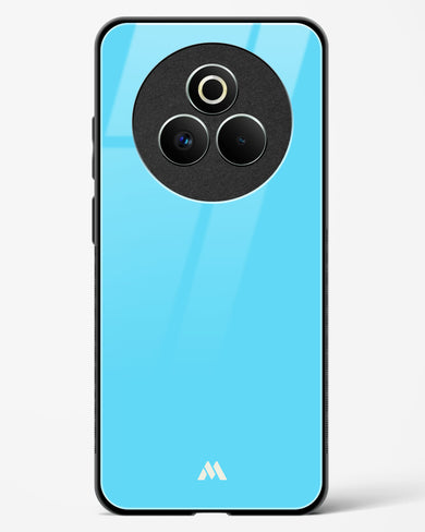 Electric Blue Rhapsody Glass Case Phone Cover (Realme)