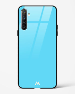 Electric Blue Rhapsody Glass Case Phone Cover (Realme)