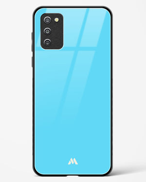 Electric Blue Rhapsody Glass Case Phone Cover (Samsung)