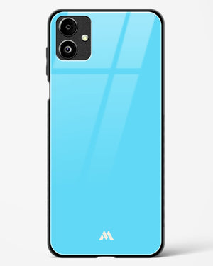 Electric Blue Rhapsody Glass Case Phone Cover (Samsung)