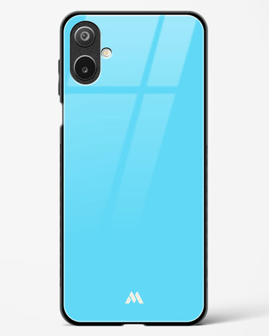 Electric Blue Rhapsody Glass Case Phone Cover (Samsung)