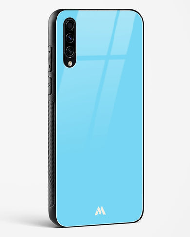 Electric Blue Rhapsody Glass Case Phone Cover (Samsung)