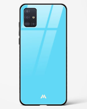 Electric Blue Rhapsody Glass Case Phone Cover (Samsung)
