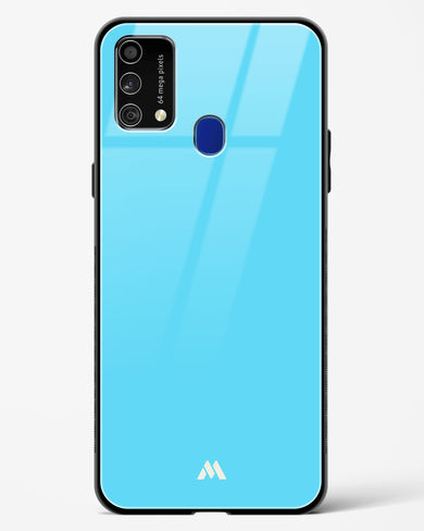 Electric Blue Rhapsody Glass Case Phone Cover (Samsung)