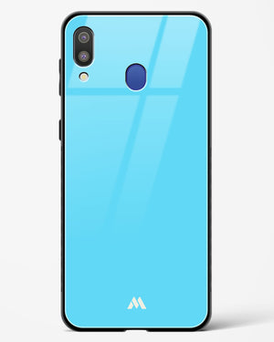 Electric Blue Rhapsody Glass Case Phone Cover (Samsung)