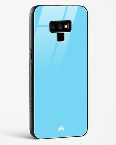 Electric Blue Rhapsody Glass Case Phone Cover (Samsung)