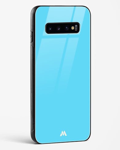 Electric Blue Rhapsody Glass Case Phone Cover (Samsung)