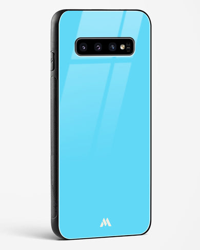 Electric Blue Rhapsody Glass Case Phone Cover (Samsung)