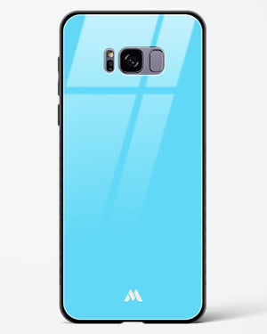Electric Blue Rhapsody Glass Case Phone Cover (Samsung)