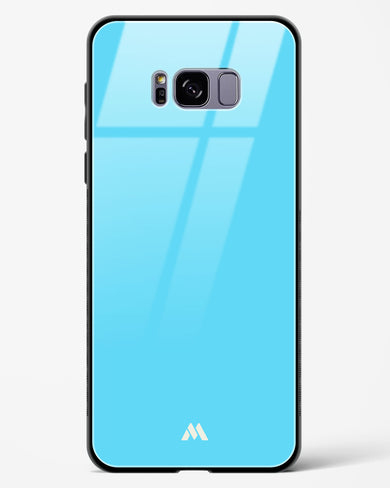 Electric Blue Rhapsody Glass Case Phone Cover (Samsung)
