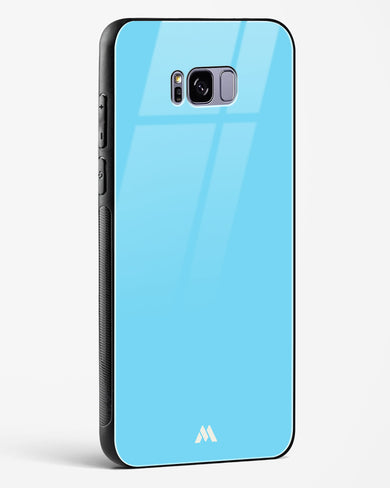Electric Blue Rhapsody Glass Case Phone Cover (Samsung)