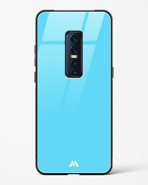 Electric Blue Rhapsody Glass Case Phone Cover (Vivo)