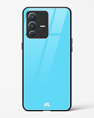 Electric Blue Rhapsody Glass Case Phone Cover (Vivo)