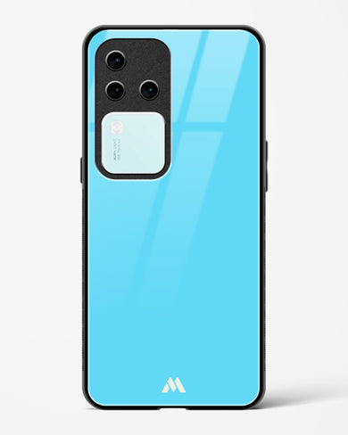 Electric Blue Rhapsody Glass Case Phone Cover (Vivo)