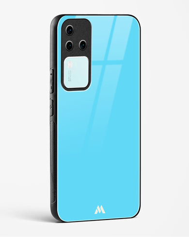 Electric Blue Rhapsody Glass Case Phone Cover (Vivo)
